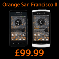 Orange San Francisco Mobile Phone - Grey
